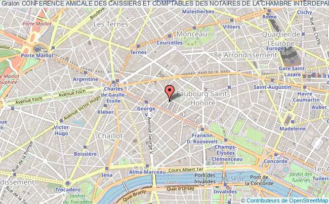 plan association Conference Amicale Des Caissiers Et Comptables Des Notaires De La Chambre Interdepartementale Des Notaires De Paris- Caccn Paris