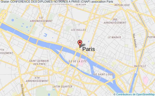 CONFERENCE DES DIPLOMES NOTAIRES A PARIS (CNAP)