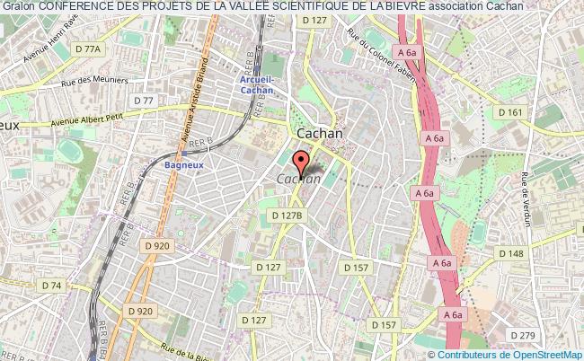 CONFERENCE DES PROJETS DE LA VALLEE SCIENTIFIQUE DE LA BIEVRE