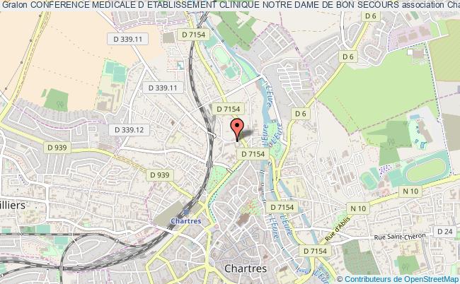 plan association Conference Medicale D Etablissement Clinique Notre Dame De Bon Secours Chartres