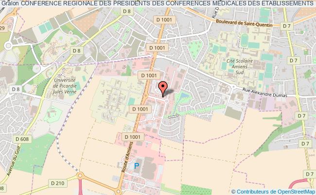 CONFERENCE REGIONALE DES PRESIDENTS DES CONFERENCES MEDICALES DES ETABLISSEMENTS DE SOINS PRIVES DE PICARDIE