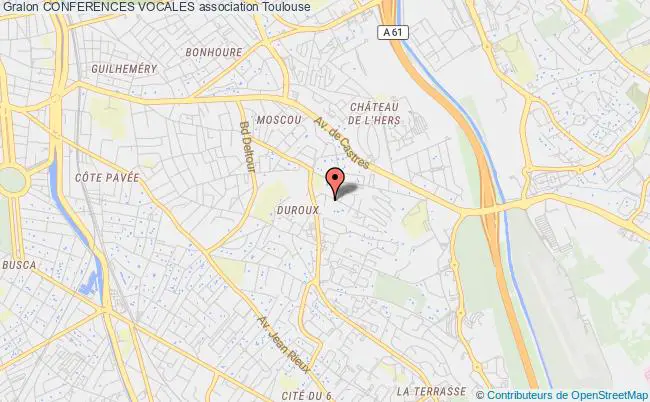 plan association Conferences Vocales Toulouse