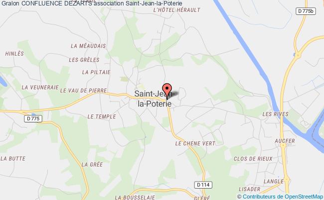 plan association Confluence Dezarts Saint-Jean-la-Poterie