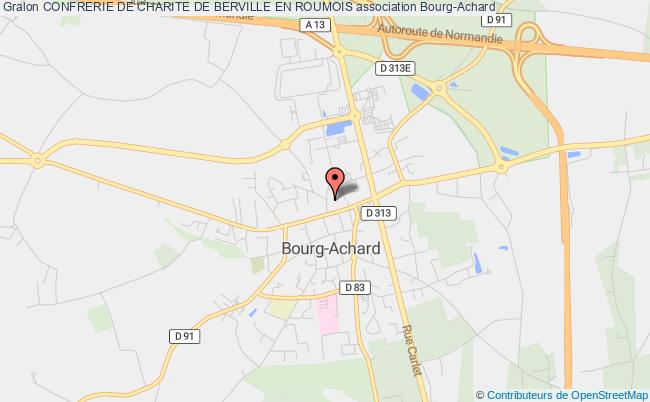 plan association Confrerie De Charite De Berville En Roumois Bourg-Achard