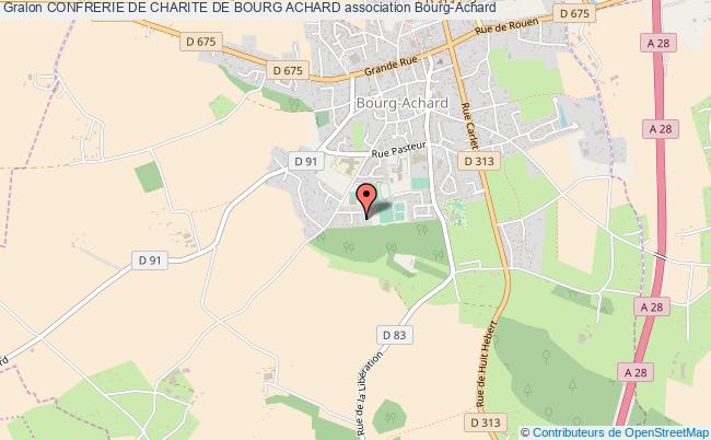 plan association Confrerie De Charite De Bourg Achard Bourg-Achard