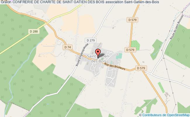 plan association Confrerie De Charite De Saint Gatien Des Bois Saint-Gatien-des-Bois