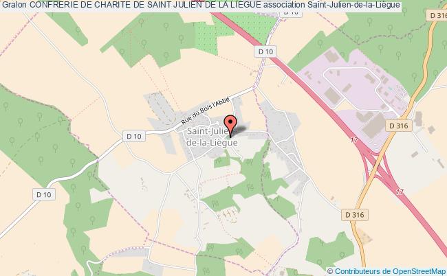 plan association Confrerie De Charite De Saint Julien De La Liegue Saint-Julien-de-la-Liègue