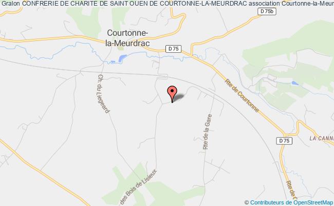 plan association Confrerie De Charite De Saint Ouen De Courtonne-la-meurdrac Courtonne-la-Meurdrac