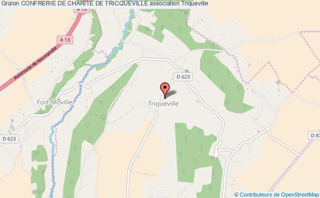 plan association Confrerie De Charite De Tricqueville Triqueville