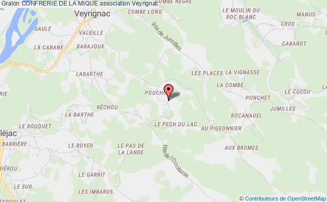 plan association Confrerie De La Mique Veyrignac