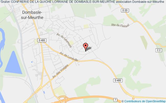 plan association Confrerie De La Quiche Lorraine De Dombasle-sur-meurthe Dombasle-sur-Meurthe