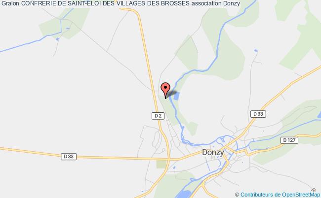 plan association Confrerie De Saint-eloi Des Villages Des Brosses Donzy