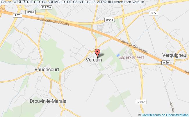 plan association Confrerie Des Charitables De Saint-eloi A Verquin Verquin