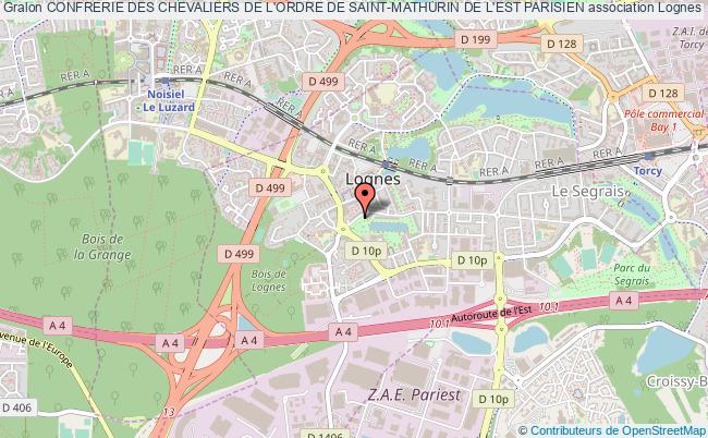plan association Confrerie Des Chevaliers De L'ordre De Saint-mathurin De L'est Parisien Lognes