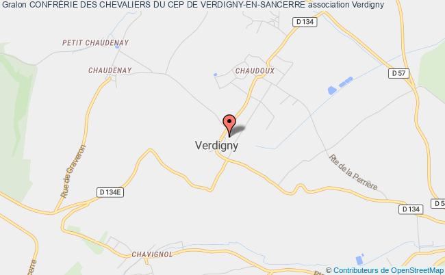 plan association ConfrÉrie Des Chevaliers Du Cep De Verdigny-en-sancerre Verdigny
