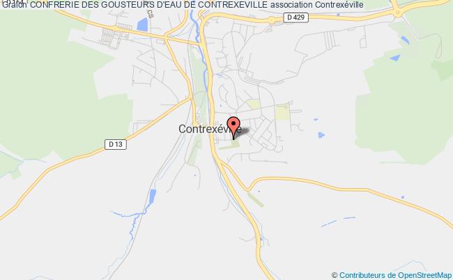 plan association Confrerie Des Gousteurs D'eau De Contrexeville Contrexéville