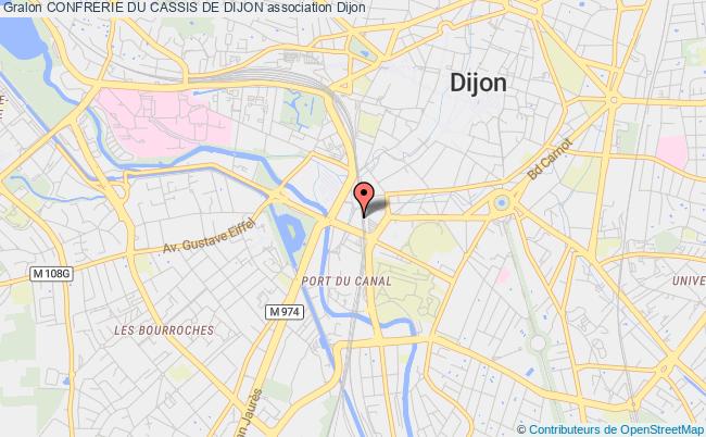 plan association Confrerie Du Cassis De Dijon DIJON
