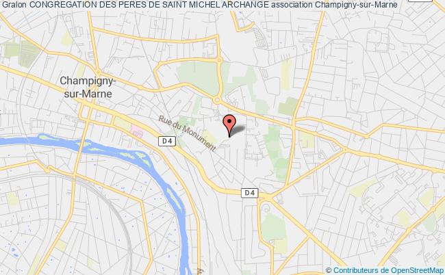 plan association Congregation Des Peres De Saint Michel Archange Champigny-sur-Marne