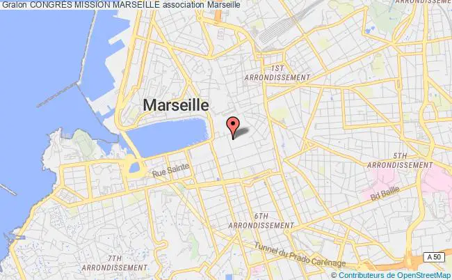 plan association CongrÈs Mission Marseille Marseille 1