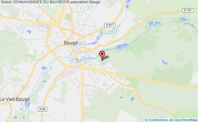 plan association Connaissance Du Baugeois Baugé-en-Anjou