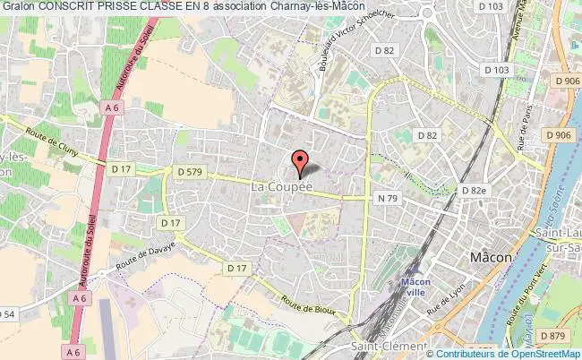 plan association Conscrit Prisse Classe En 8 Charnay-lès-Mâcon