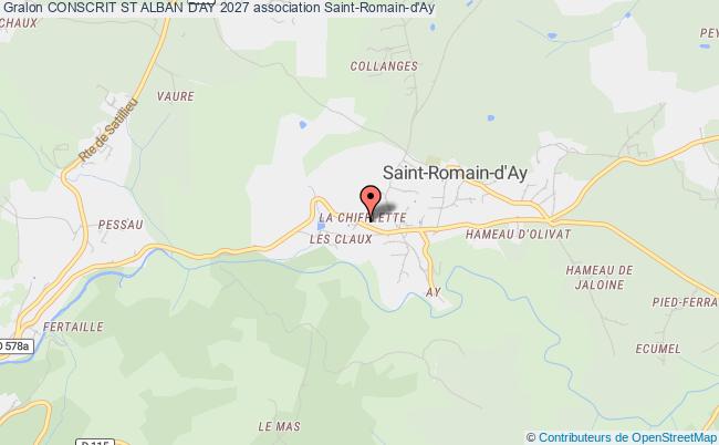 plan association Conscrit St Alban D'ay 2027 Saint-Romain-d'Ay