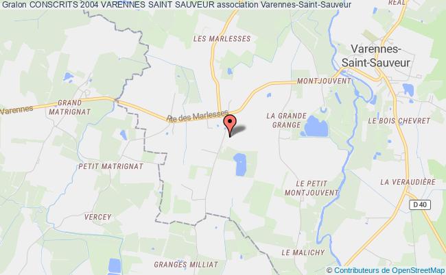 plan association Conscrits 2004 Varennes Saint Sauveur Varennes-Saint-Sauveur