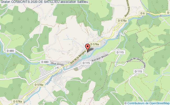 CONSCRITS 2020 DE SATILLIEU