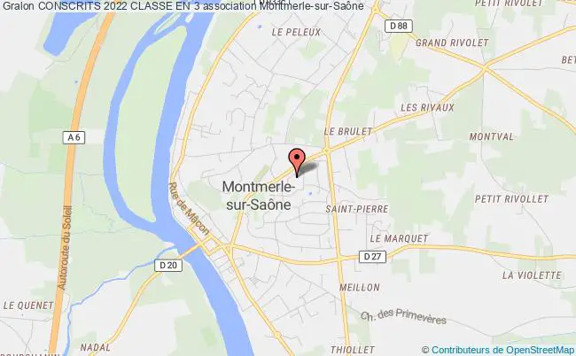 plan association Conscrits 2022 Classe En 3 Montmerle-sur-Saône