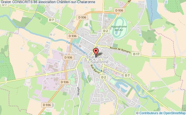 plan association Conscrits 86 Châtillon-sur-Chalaronne