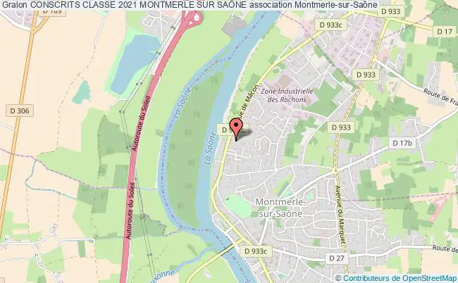 plan association Conscrits Classe 2021 Montmerle Sur SaÔne Montmerle-sur-Saône