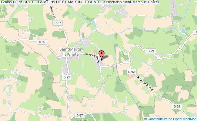 CONSCRITS CLASSE 99 DE ST MARTIN LE CHATEL