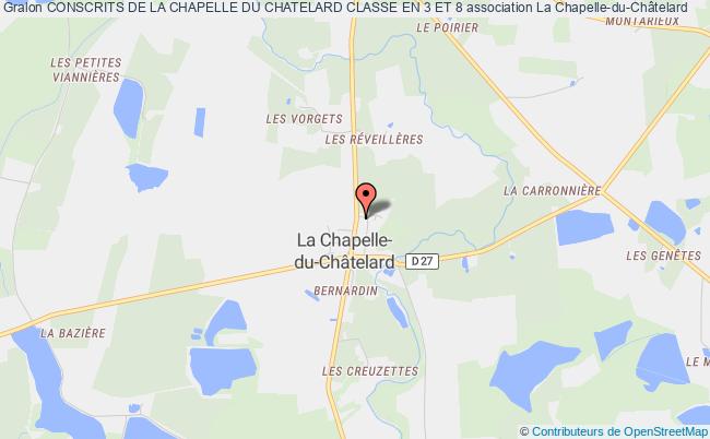 plan association Conscrits De La Chapelle Du Chatelard Classe En 3 Et 8 Chapelle-du-Châtelard
