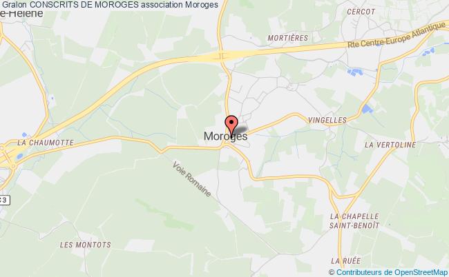 plan association Conscrits De Moroges Moroges