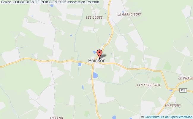 plan association Conscrits De Poisson 2022 Poisson