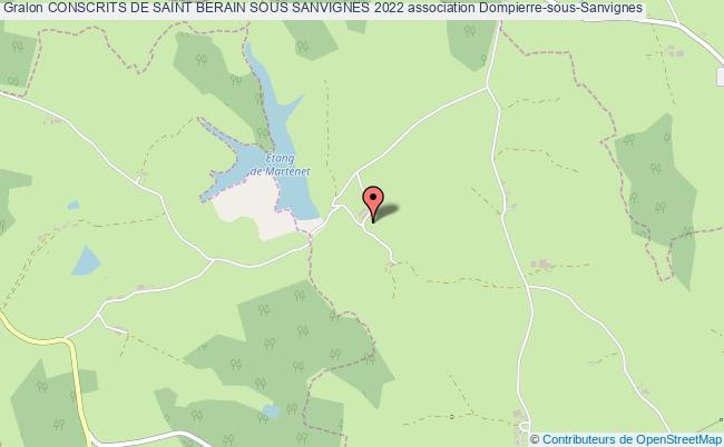 plan association Conscrits De Saint Berain Sous Sanvignes 2022 Dompierre-sous-Sanvignes