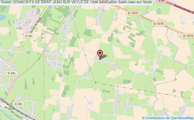 plan association Conscrits De Saint Jean Sur Veyle De 1998 Saint-Jean-sur-Veyle