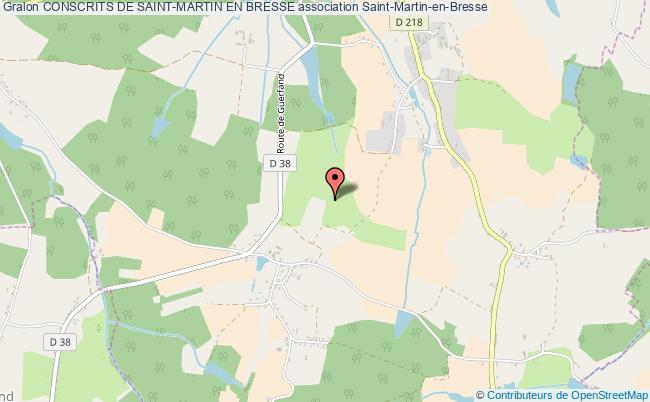 plan association Conscrits De Saint-martin En Bresse Saint-Martin-en-Bresse