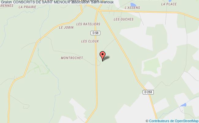 plan association Conscrits De Saint Menoux 