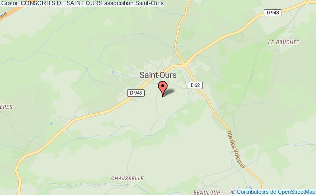plan association Conscrits De Saint Ours Saint-Ours