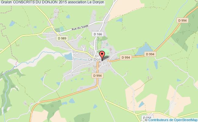 plan association Conscrits Du Donjon 2015 Le    Donjon