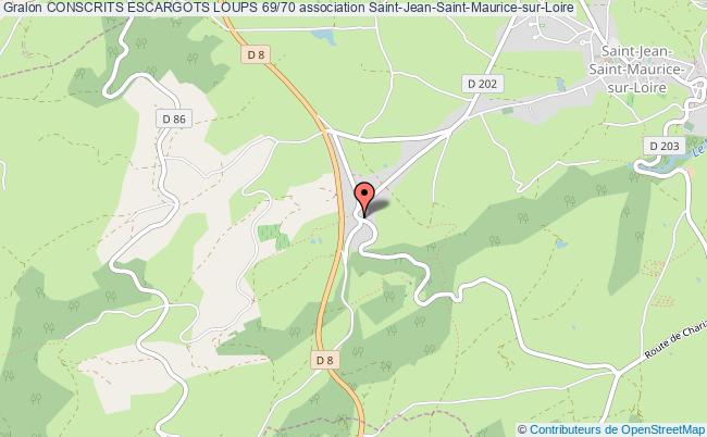 plan association Conscrits Escargots Loups 69/70 Saint-Jean-Saint-Maurice-sur-Loire