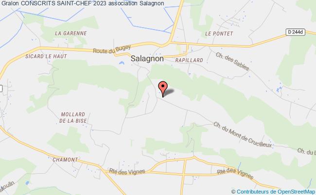 plan association Conscrits Saint-chef 2023 Salagnon