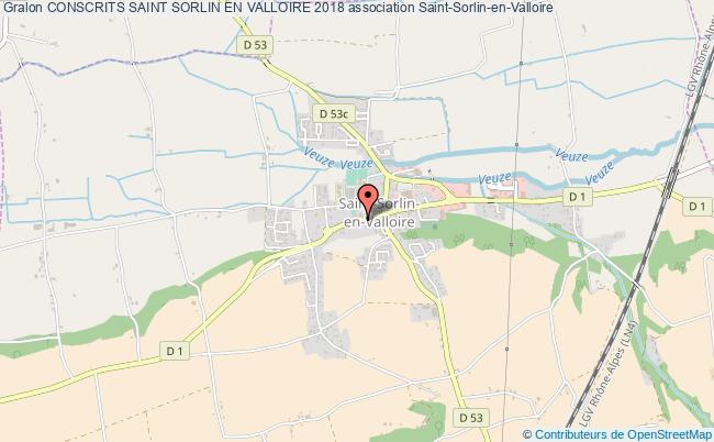 plan association Conscrits Saint Sorlin En Valloire 2018 Saint-Sorlin-en-Valloire