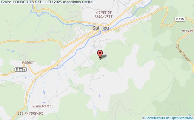 CONSCRITS SATILLIEU 2026