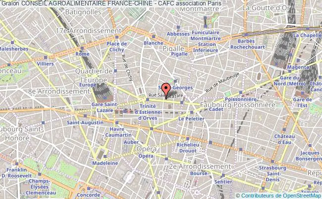 plan association Conseil Agroalimentaire France-chine - Cafc Paris