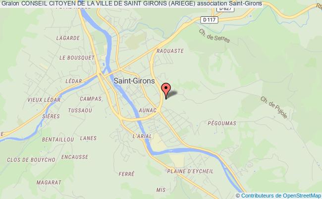 CONSEIL CITOYEN DE LA VILLE DE SAINT GIRONS (ARIEGE)