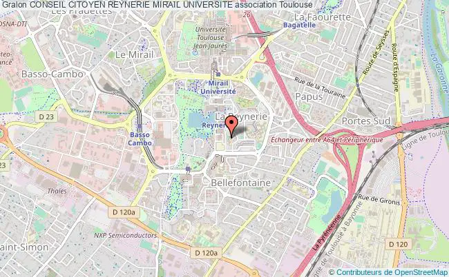 plan association Conseil Citoyen Reynerie Mirail Universite Toulouse