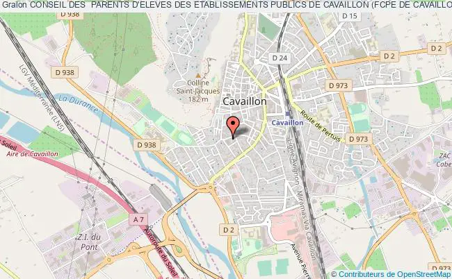 CONSEIL DES  PARENTS D'ELEVES DES ETABLISSEMENTS PUBLICS DE CAVAILLON (FCPE DE CAVAILLON)