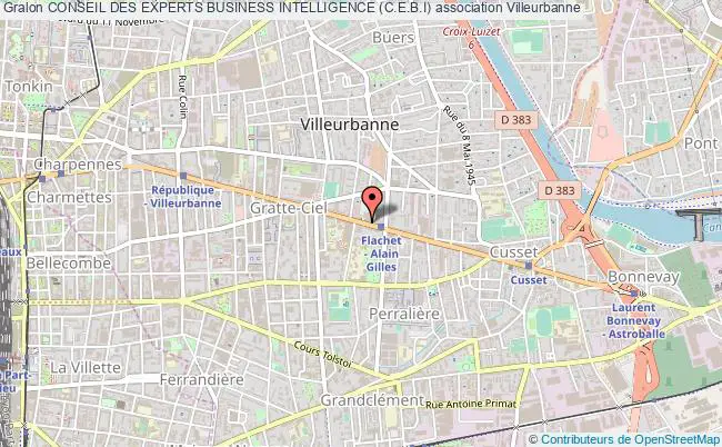 plan association Conseil Des Experts Business Intelligence (c.e.b.i) Villeurbanne